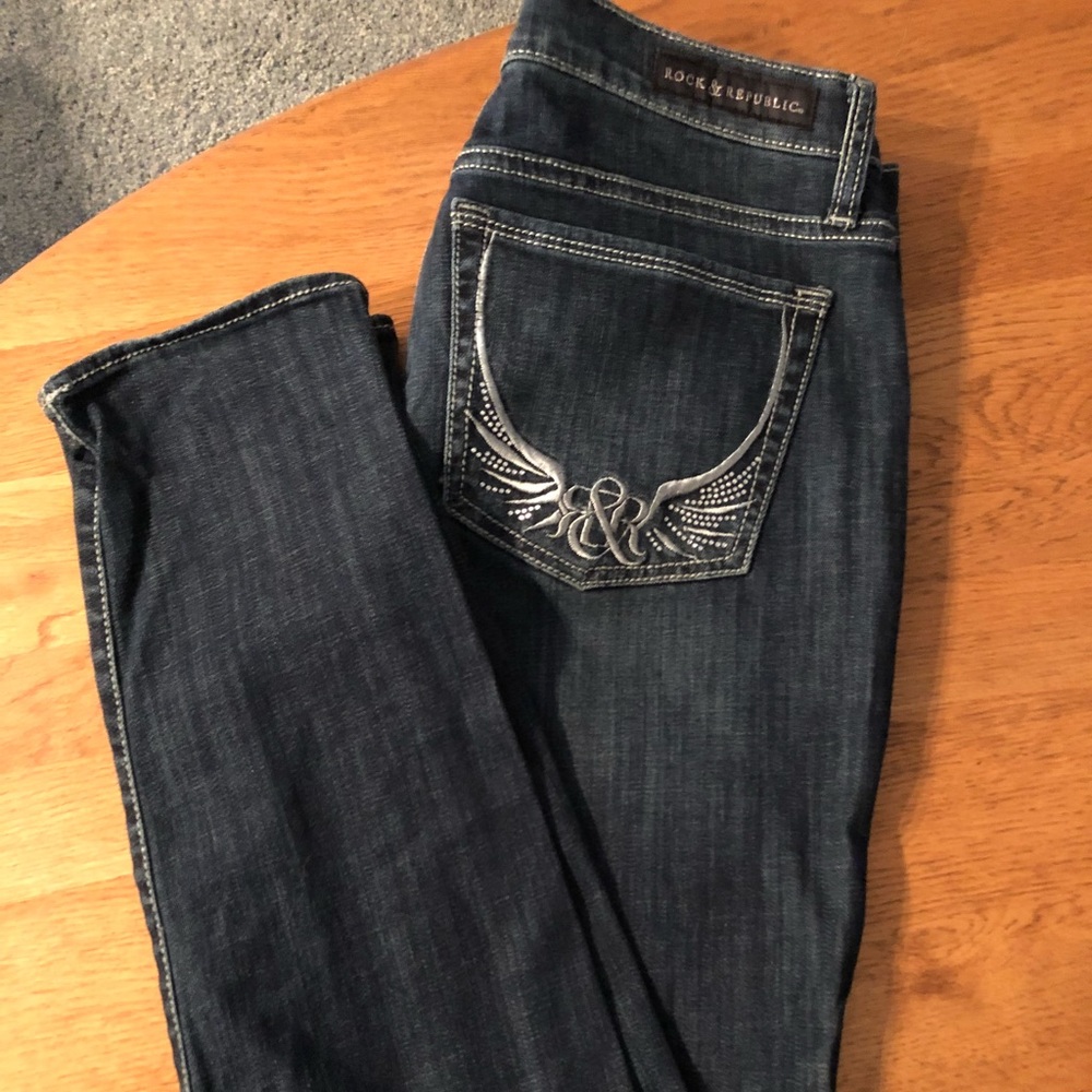 Rock & republic dark jeans